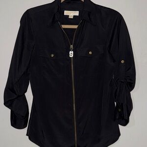 Michael Kors Black Utility Shirt